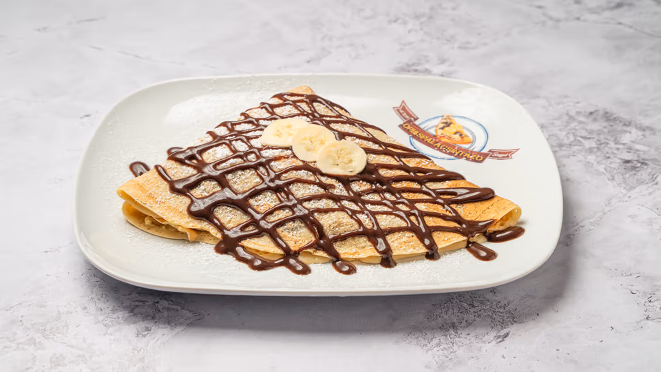 Banános-Csokis Óriáspalacsinta