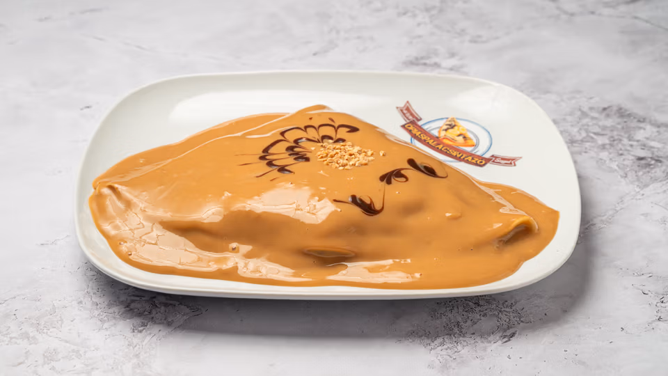 Gesztenyés-Karamellás Óriáspalacsinta