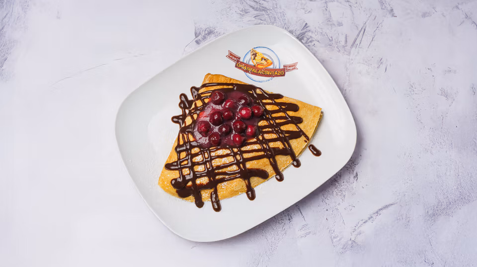 Meggyes-Mákos Óriáspalacsinta